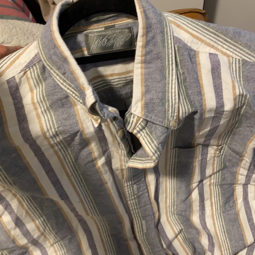 Oxford Striped Button Down